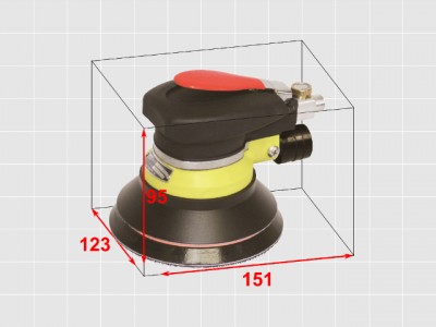 Máy chà nhám quỹ đạo kép hút bụi Compact 917CD – ảnh 2