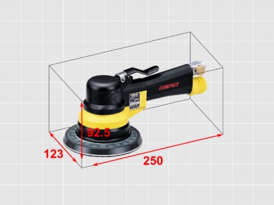Máy chà nhám bánh răng hút bụi Compact 935GS – ảnh 2