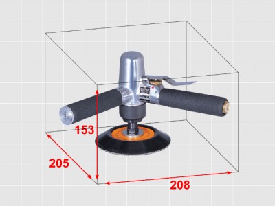 Máy đánh bóng đứng đơn động Compact 715A2 – ảnh 2